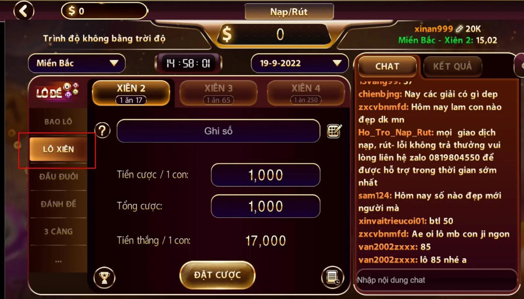 Kỹ thuật soi cầu lô đề Sunwin nâng cao