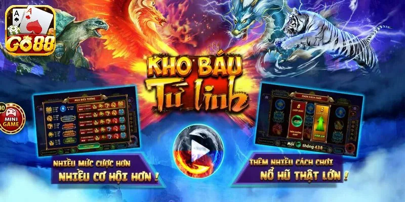 Kho báu tứ linh Go88